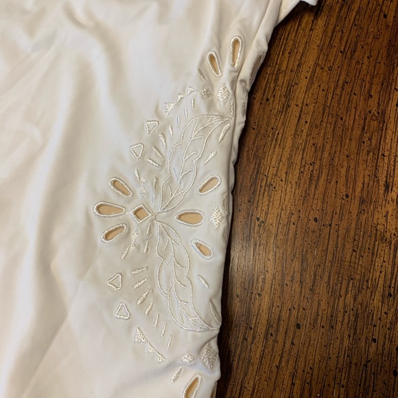 NWT Billabong White/Cream One Piece Swimsuit Medium - Picture 4 of 7